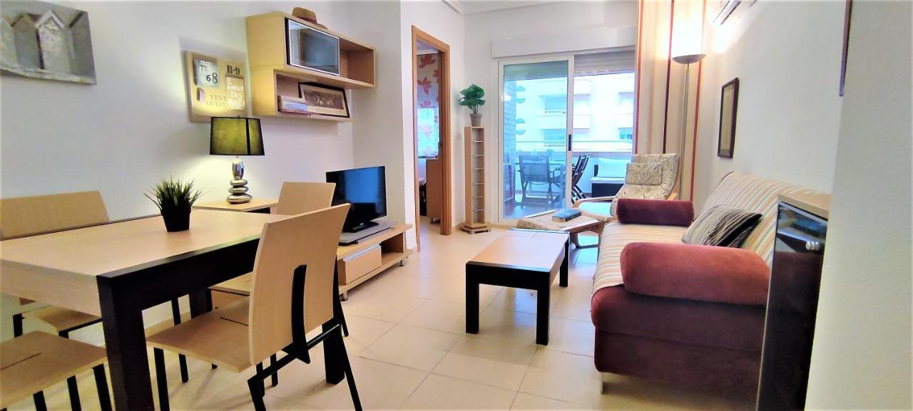 Apartamento ACV - Vistamar III - 1ª linea planta 6 sur Oropesa del Mar Exterior foto
